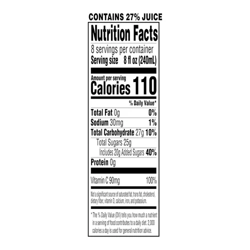 Vista 6 de Yaxa Grocery, Cóctel de jugo de arándano, 64 onzas líquidas (anteriormente Happy Belly, el embalaje puede variar)