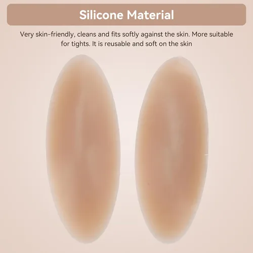 Vista 3 de 1 par de almohadillas para pantorrillas, corrector de piernas autoadhesivas para mujer, agradable a la piel, almohadilla de forma de pierna