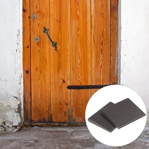 Vista 4 de Zonon 20 sellos autoadhesivos para esquinas de puerta, burletes para marco de puerta, espuma de esquina para protección contra la intemperie