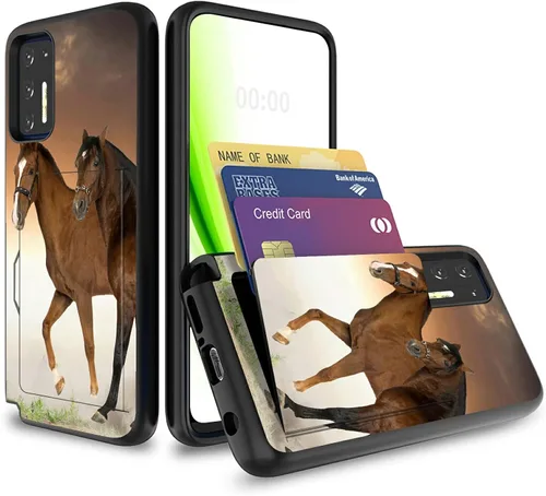 Vista 63 de Funda tipo cartera para Galaxy S20 FE de 6.5 pulgadas con ranura para tarjeta, tarjetas de crédito, tarjetas de crédito, funda para efectivo, doble