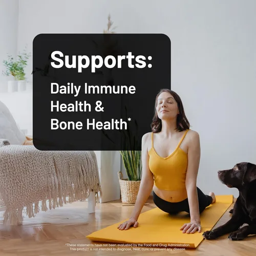 Vista 7 de NatureWise Vitamina D3 1000IU + K2 (MK7) 100mcg con aceite de coco orgánico extra virgen – Apoya la absorción de calcio, salud ósea e inmune – Sin
