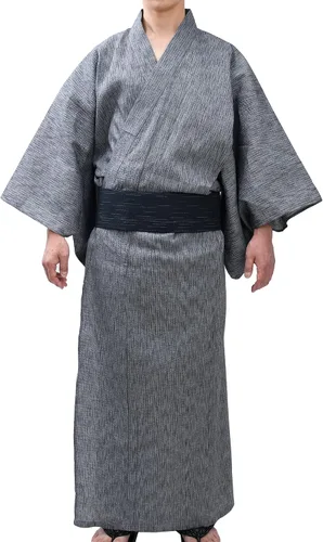 Vista 2 de Edoten Kimono Japón Shijira Weaving Yukata para hombre