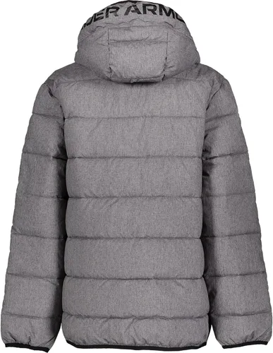 Vista 2 de Under Armour - Chaqueta acolchada Pronto para niño, peso medio, cierre de cremallera, repele el agua