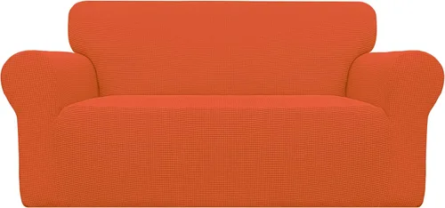 Vista 22 de Easy-Going Funda elástica de gran tamaño para silla o sofá, 1 pieza, suave, con parte inferior elástica, tela jacquard de elastano, protector