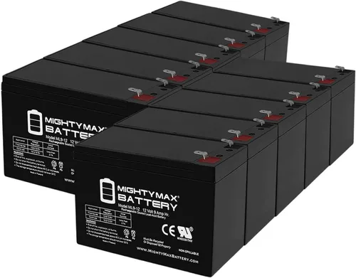 Vista 9 de Mighty Max Battery ML9-12 - 12V 9AH 6FM9 Silla de ruedas Scooter SLA AGM Batería