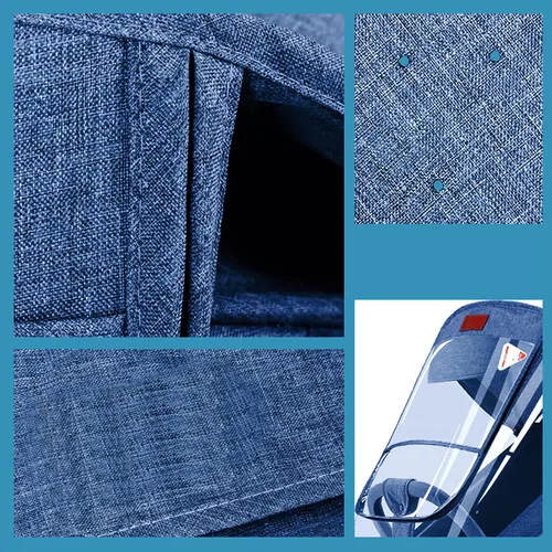 Vista 7 de Funda universal para la lluvia, transpirable, protector contra el clima, reutilizable, fácil instalación, cochecitos, accesorios, cochecitos