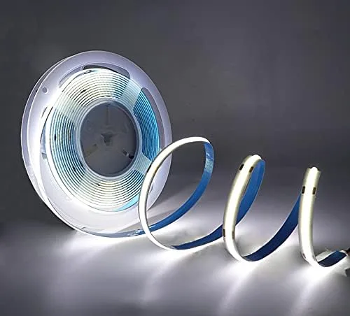 Vista 3 de Tira de LED de 1 M tira de mazorca USB de 320 LEDsM Plug and Play tira flexible LED de 6500 K 5 V IP21 CRI85 parte trasera adhesiva de 3 M adecuado