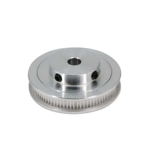 Vista 4 de Befenybay 2Kit 2GT Rueda síncrona 20 y 80 dientes de 0.315 in de diámetro de aluminio Polea de sincronización con 2 piezas de longitud 9.843 in