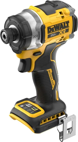Vista 3 de DEWALT Destornillador de impacto inalámbrico 20V MAX XR de 1/4 pulgadas, solo herramienta desnuda (DCF860B)
