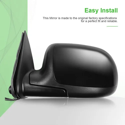 Vista 3 de SCITOO Espejo Retrovisor del Lado del Conductor Compatible con Chevy Avalanche 1500 2500 2002 2000-2002 Chevy Suburban 1500 2500 Chevy Tahoe GMC