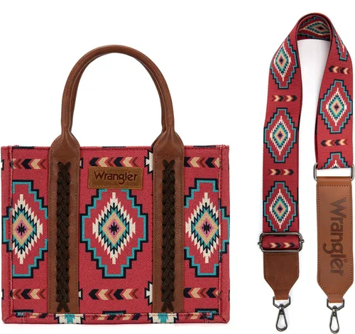 Vista 25 de Montana West - Bolso de mano estilo vaquero para mujer, bolsos de hombro occidentales, tipo cartera, bohemio, azteca A Angel Diamond Correa