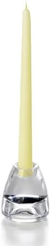 Vista 73 de Yummi Velas cónicas Blue Jade - 10 pulgadas - 12 por paquete