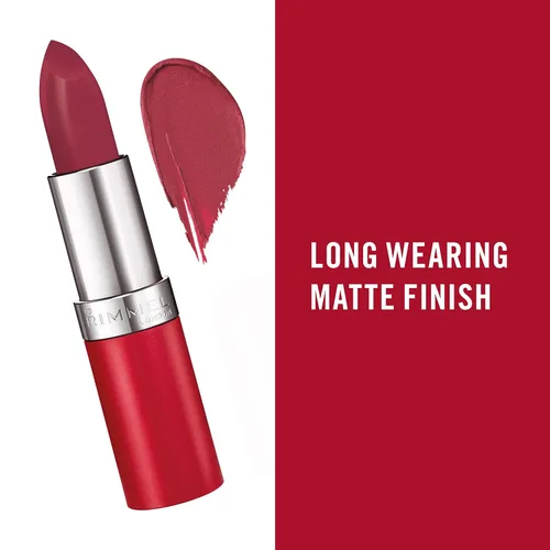 Vista 5 de Rimmel Pintalabios Mate con Acabado Duradero de Kate Moss [107] 0.14 oz