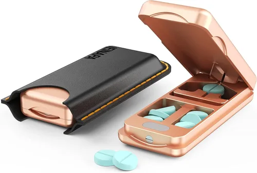 Vista 9 de JEINAPA Cortador de pastillas con dispositivo de centrado automático, separador de pastillas de aluminio con hoja de acero inoxidable 316L, estuche