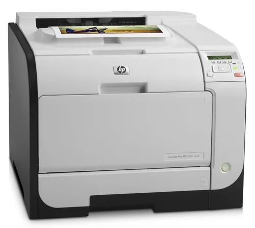 Vista 3 de HP LaserJet Pro 400 m451dn Impresora láser a color dúplex (renovada)