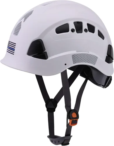Vista 8 de Hard Hats Construction Safety Helmet, LOHASTAR Work ANSI Z89.1 Approved OSHA Hardhat Construction Helmet A2 Negro