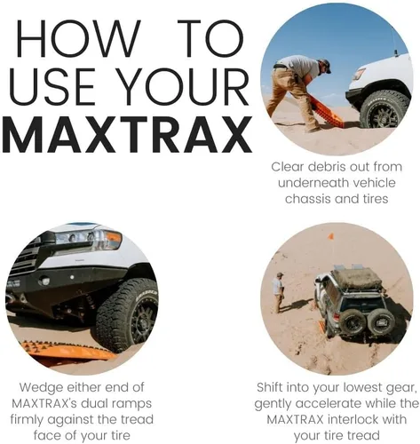 Vista 5 de Maxtrax MKII - Tabla de recuperación para vehículos negra