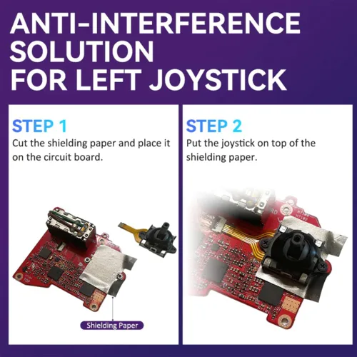 Vista 7 de 2PCS Joystick Replacement for ROG Ally, Hall Joystick for ROG Ally Game Handheld, ROG Ally Accessories