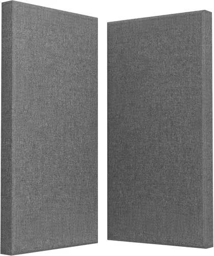 Vista 13 de UMIACOUSTICS 4 paneles acústicos con soporte para colgar, paneles de fibra de vidrio de 2 pulgadas de grosor, a prueba de sonido, extraíbles