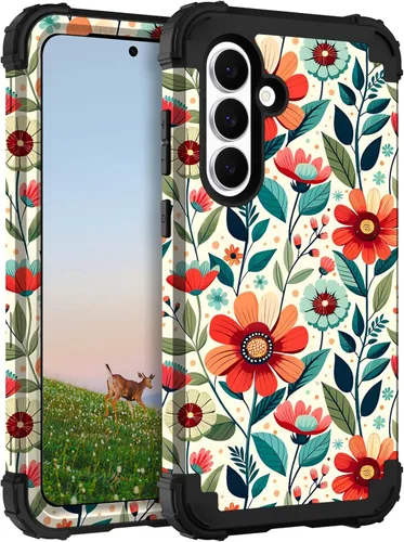 Vista 38 de TEECOVER Funda para Samsung Galaxy A14, resistente a prueba de golpes de servicio pesado, protección completa, parachoques de plástico duro + funda