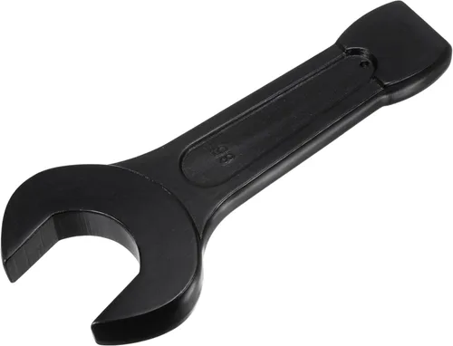 Vista 22 de uxcell Llave de golpe de extremo abierto de 0.945 in, herramienta de mano de llave de cabeza única de acero de alta resistencia