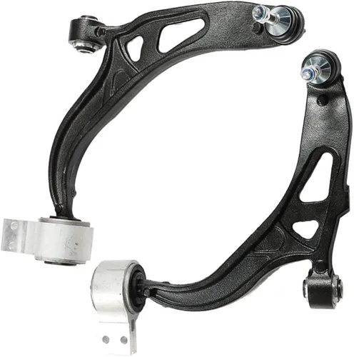 Vista 888 de Detroit Axle - Par de brazos de control inferiores delanteros para 2011-2015 Grand Cherokee Dodge Durango 2 brazos de control inferiores 2012 2013