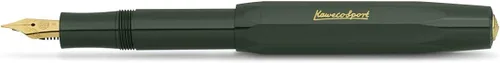 Vista 11 de Kaweco Classic Sport Fountain pluma color negro, con plumín fino