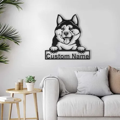 Vista 82 de Letrero de madera personalizado de perro Airedale Terrier Letrero de madera personalizado Airedale Terrier Airedale Terrier divertido Regalo