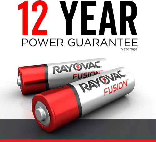 Vista 2 de Rayovac Fusión pilas AA y AAA, 30 pilas dobles A y 30 pilas triple A, 60