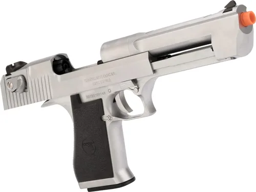Vista 3 de Evike Airsoft - WE-Tech Airsoft Silver DE 50 AE Pistola de Airsoft de metal soplado por Cybergun