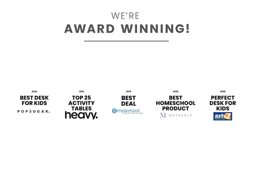 Vista 6 de Delta Children Conjunto de mesa y sillas para niños (4 sillas incluidas), gris/azul