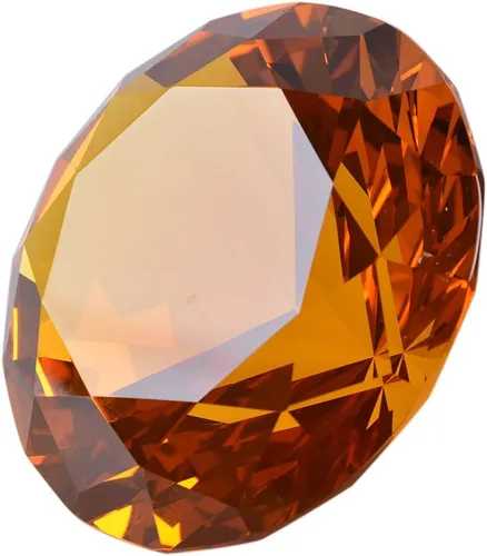 Vista 14 de LONGWIN Pisapapeles de diamante de cristal de 80 mm (3.1 pulgadas), joyas para decoración de boda, centros de mesa, decoración para el hogar (Azul)