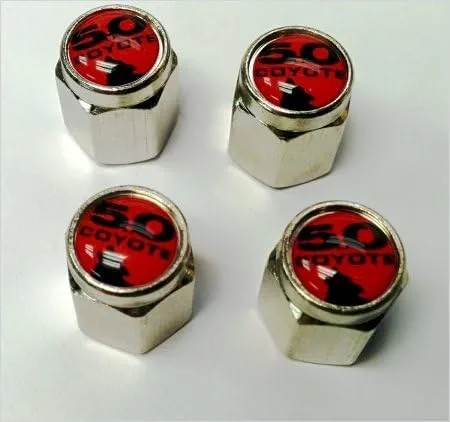 Vista 3 de Tapas de válvula de vástago para Ford Mustang Coyote 5.0 Shelby GT, Negro - Negro