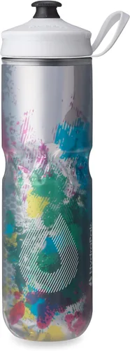 Vista 30 de HydraPak Botella Polar - Botella deportiva de agua aislada Polar - Libre de BPA, botella deportiva y para bicicleta con asa
