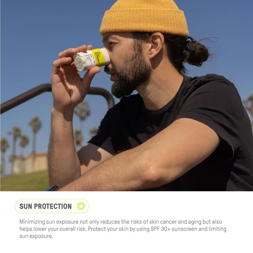 Vista 7 de Raw Elements Face Stick SPF 50 - Protector solar mineral totalmente natural, seguro para arrecifes, resistente al agua, protección UVA/UVB de amplio
