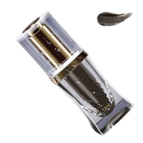 Vista 5 de Pigmentos permanentes para cejas de maquillaje 0.4 fl oz, PMU y procedimiento de microblading Pigmento de tatuaje para artistas (marrón oscuro)