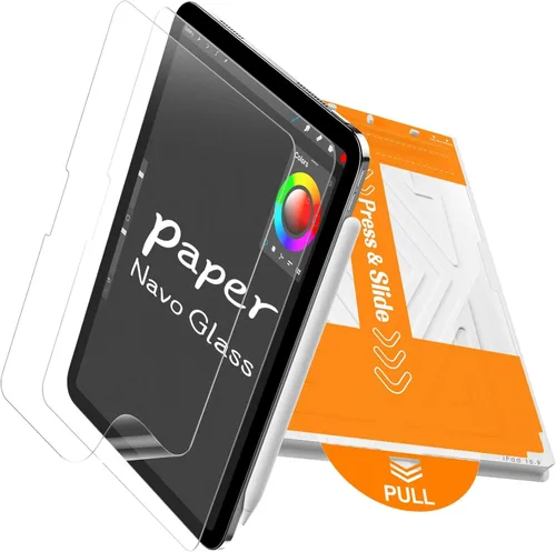 Vista 8 de PandaShield Paquete de 2 para iPad Mini 8.3"(A17 Pro 7ª/6ª Gen 2024/2021)9H+ Protector de Pantalla de Vidrio Templado con Instalación Fácil[Grado