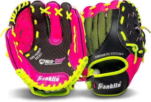 Vista 2 de Guantes Franklin Sports con agarre, para T-ball (9.0 pulgadas)