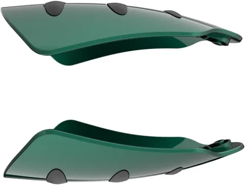 Vista 4 de Advanblack Protectores de mano Road Glide 2024 Alpine Green para Harley Touring y Softails