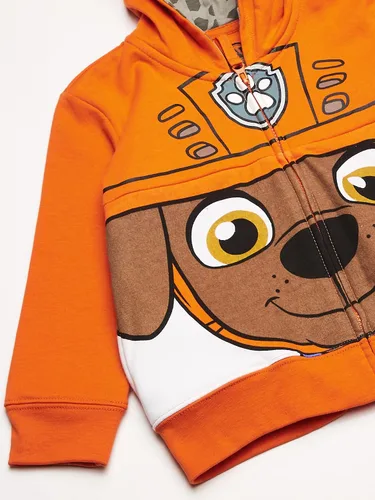 Vista 2 de Disfraz de Patrulla Canina de Nickelodeon con capucha para niños pequeños - Cara grande con cremallera