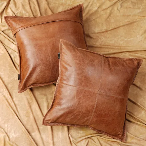 Vista 23 de Funda de almohada de piel de cordero – Funda decorativa para cojín de sofá – Fundas decorativas para sala de estar y dormitorio, 16 x 16 pulgadas