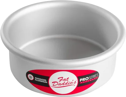 Vista 7 de Fat Daddios Pro Series - Molde redondo de aluminio anodizado para tartas (6 unidades)