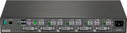 Vista 3 de Vertiv Cybex Secure SC845H-001 cable de vídeo 4 puertos HDMI DPP EAL4+ NIAP TAA