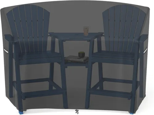 Vista 16 de AKEfit Fundas para sillas de patio impermeables para muebles de exterior, paquete de 1, fundas resistentes para sillas de exterior, impermeables