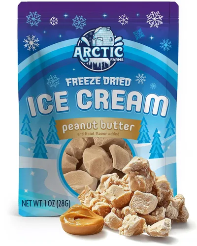 Vista 10 de Arctic Farms Helado liofilizado que no se derrite (napolitano, 1 onza)