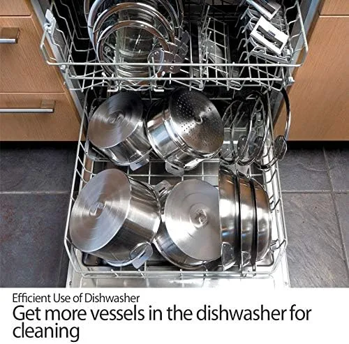 Vista 6 de Cristel Sartén Strate, 8 pulgadas, color plateado