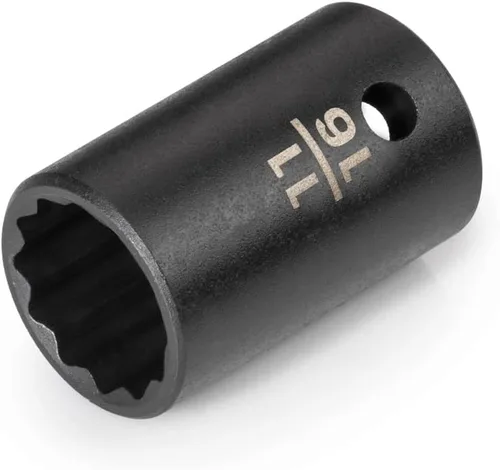 Vista 9 de TEKTON Encastre de 1/2 pulgada x 3/4 pulgadas de profundidad 12 puntos de impacto SID23219