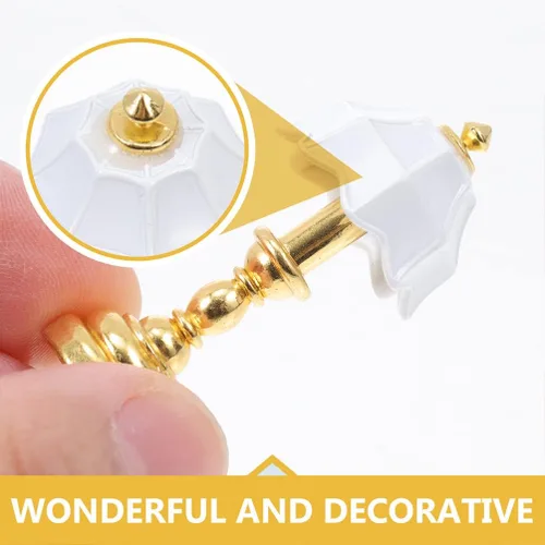 Vista 2 de Lámpara de escritorio LED, 2 piezas, lámpara de pie de mesa en miniatura, luz de mesita de noche, decoración de escritorio, accesorios de muebles