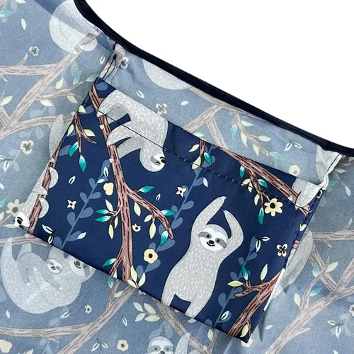 Vista 5 de allydrew Unisex P74005 Large & Small Foldable Tote NylonReusable Grocery Bag