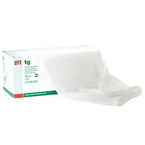 Vista 7 de Lohmann & Rauscher TG - Vendaje tubular, tejido sin costuras, para vendaje de compresión de linfedema, 67% algodón, 33% viscosa, tamaño K1, rollo